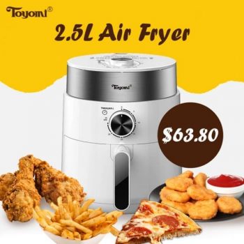 Qoo10-Toyomi-Air-Fryer-Promotion-350x350 13 Jul 2021 Onward: Qoo10 Toyomi Air Fryer Promotion