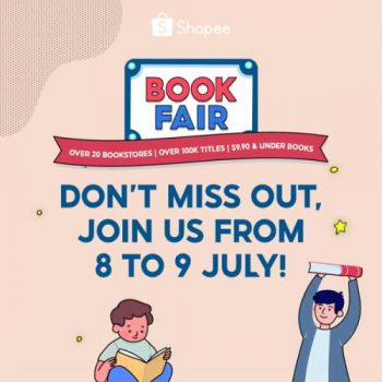 Shopee-Book-Fair-Sale-350x350 8-9 Jul 2021: Shopee Book Fair Sale