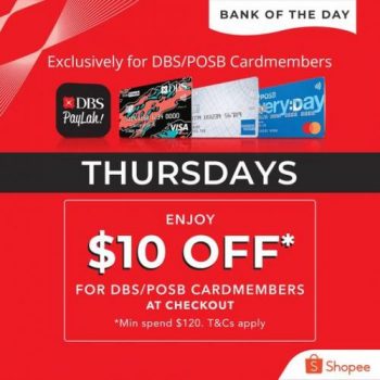 Shopee-DBSPOSB-Card-Thursday-10-OFF-Promotion-350x350 7 Jul 2021 Onward: Shopee DBS/POSB Card Thursday $10 OFF Promotion