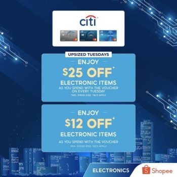 Shopee-Electronics-Promotion-350x350 27 Jul 2021: Shopee Electronics Promotion with Citi Credit Card