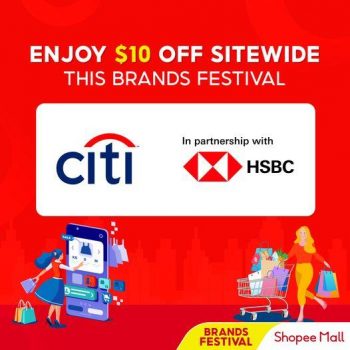 Shopee-Mall-Brands-Festival-Finale-Sale--350x350 27 Jul 2021: Shopee Mall Brands Festival Finale Sale with Citi or HSBC Credit Card