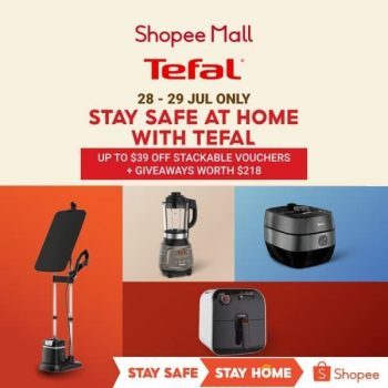 Shopee-Stay-Safe-At-Home-with-Tefal-Promotion-1-350x350 28-29 July 2021: Shopee Stay Safe At Home with Tefal  Promotion