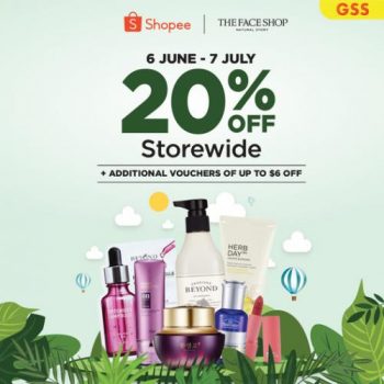 Shopee-The-Face-Shop-GSS-Sale-350x350 6 Jun-7 Jul 2021: Shopee The Face Shop GSS Sale