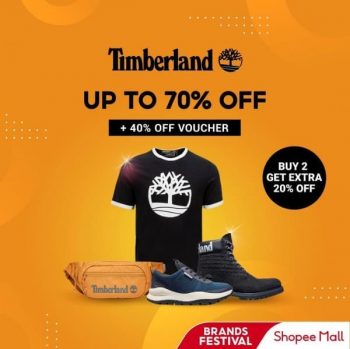 Shopee-Timberland-Voucher-Giveaways-350x349 23-24 Jul 2021: Shopee Timberland Super Brand Day Sale and Giveaways