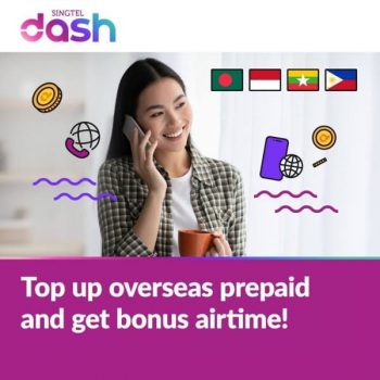 Singtel-Dash-Bonus-Airtime-Promotion-350x350 16-31 July 2021: Singtel Dash Bonus Airtime Promotion
