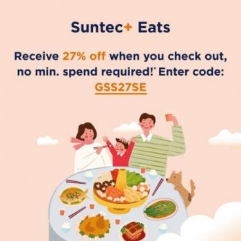 Suntec-City-Suntec-Eats-27-OFF-Promotion--350x350 15 Jul 2021 Onward: Suntec City Suntec+ Eats 27% OFF Promotion