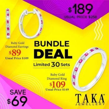 TAKA-JEWELLERY-In-Store-Bundle-Deal--350x350 7 Jul 2021 Onward: TAKA JEWELLERY In-Store Bundle Deal