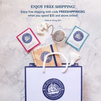 THE-1872-CLIPPER-TEA-CO.-Free-Shipping-Promotion-350x350 26 Jul-18 Aug 2021: THE 1872 CLIPPER TEA CO. Free Shipping Promotion