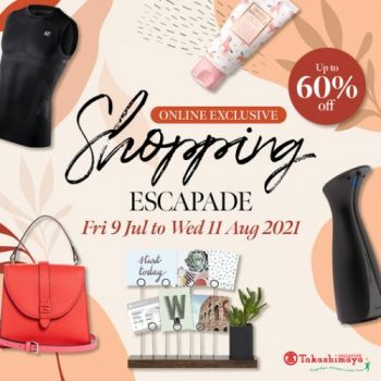 Takashimaya-Online-Shopping-Escapade-Sale-350x350 9-11 Jul 2021: Takashimaya Online Shopping Escapade Sale