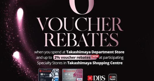 Takashimaya Shopping Centre Vouchers