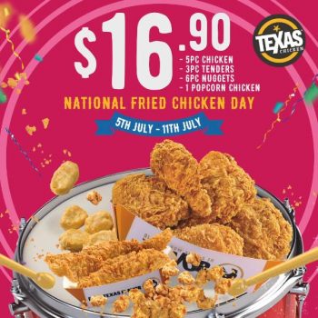 Texas-Chicken-National-Fried-Chicken-Day-Promotion-350x350 5-11 Jul 2021: Texas Chicken National Fried Chicken Day Promotion
