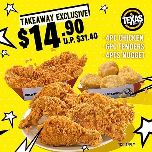 29 Jul-8 Sep 2021: Texas Chicken Takeaway Exclusive Promotion - SG ...