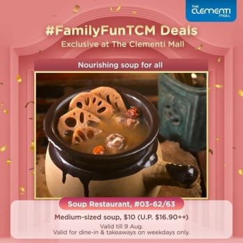 The-Clementi-Mall-Family-Deals-350x350 20 Jul 2021 Onward: Soup Restaurant Family Fun TCM Deals at The Clementi Mall