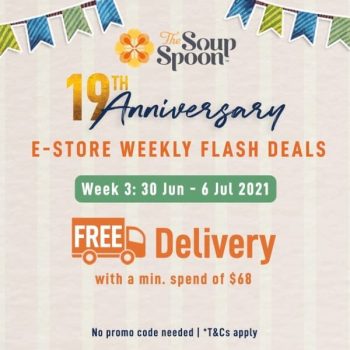 The-Soup-Spoon-19th-Anniversary-Week-3-Sale-350x350 1-6 Jul 2021: The Soup Spoon 19th Anniversary Week 3 Sale