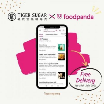 Tiger-Sugar-Classic-Brown-Sugar-Promotion-350x350 1-30 Jul 2021: Tiger Sugar Classic Brown Sugar Promotion on Foodpanda