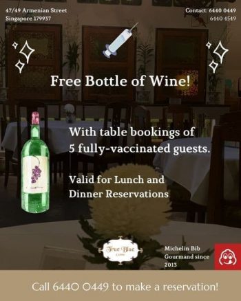 True-Blue-Cuisine-Free-Bottle-Of-Wine-Promotion--350x438 19 Jul 2021 Onward: True Blue Cuisine Free Bottle Of Wine Promotion