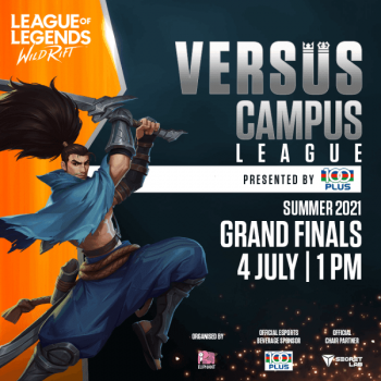 Versus-Asia-League-of-Legendss-Campus-League-Summer-2021-Grand-Finals-with-100PLUS-350x350 4 Jul 2021: Versus Asia League of Legends’s Campus League Summer 2021 Grand Finals with 100PLUS