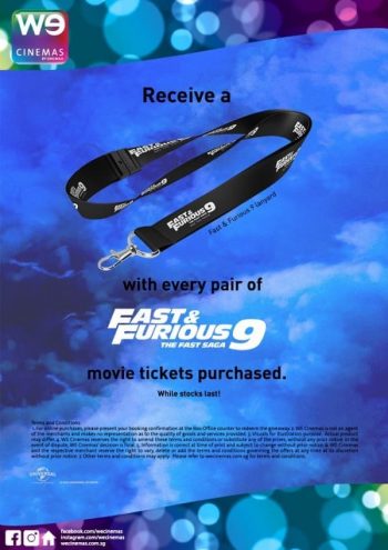 WE-Cinemas-Fast-Furious-9-Promotion-350x495 1 Jul 2021 Onward: WE Cinemas  Fast & Furious 9 Tickets Promotion