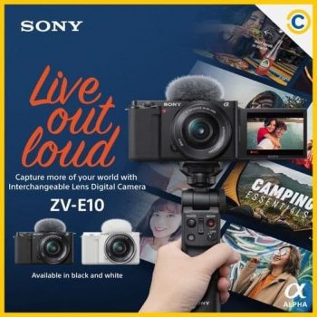 396544_l5dzsH2Q1I5gwRiR_0-350x350 17 Aug-30 Sep 2021: COURTS Sony Interchangeable Lens Digital Camera ZV-E10 Promotion