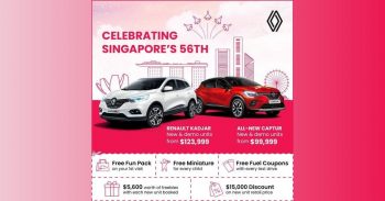 5-Aug-2021-Onward-Renault-56th-Birthday-Promotion-350x183 5 Aug 2021 Onward: Klook 1-for-1 Deals