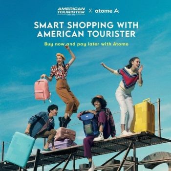 American-Tourister-1-Voucher-Promotion-350x350 4 Aug 2021 Onward: American Tourister 1 Voucher Promotion on Atome