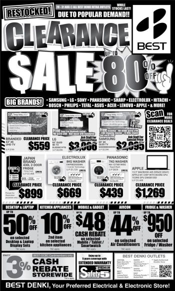 BEST-Denki-Clearance-Sale-1-350x583 20-31 Aug 2021: BEST Denki Clearance Sale