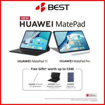 BEST-Denki-Huawei-MatePad-Promo-350x350 14 Aug 2021 Onward: BEST Denki Huawei MatePad Promo