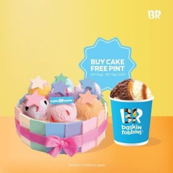 Baskin-Robbins-Buy-Cake-Free-Pint-Promotion-350x350 23 Aug-30 Sep 2021: Baskin Robbins Buy Cake Free Pint Promotion
