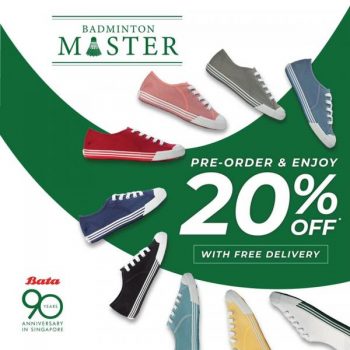 Bata-Badminton-Master-Pre-Order-20-OFF-Promotion--350x350 23 Aug 2021 Onward: Bata Badminton Master Pre-Order 20% OFF Promotion