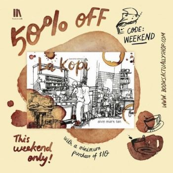 BooksActually-Weekend-Promotion-350x350 20-22 Aug 2021: BooksActually LA KOPI Weekend Promotion