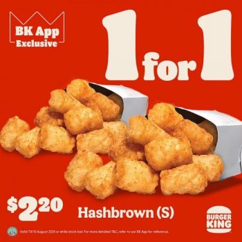 Burger-King-1-For-1-Promotion-1-350x350 13-15 Aug 2021: Burger King 1 For 1 Promotion