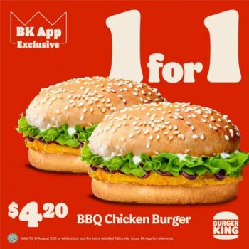 Burger-King-1-For-1-Promotion-4-350x350 13-15 Aug 2021: Burger King 1 For 1 Promotion