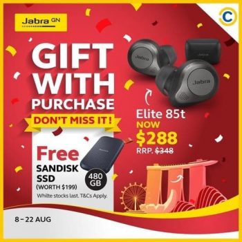 COURTS-Gift-With-Purchase-Promotion-350x350 8-22 Aug 2021: COURTS Gift With Purchase Promotion with Jabra