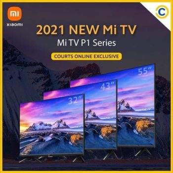 COURTS-Xiaomi-Mi-TV-P1-Series-Promotion-350x350 4 Aug 2021 Onward: COURTS Xiaomi Mi TV P1 Series Promotion