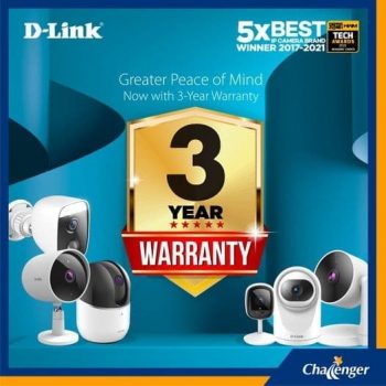 Challenger-3-Year-Warranty-Promotion-350x350 1 Aug 2021 Onward: Challenger 3 Year Warranty Promotion with D-Link's Mydlink IP Cameras