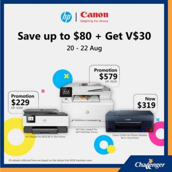 Challenger-HP-and-Canon-Printers-Promotion-350x350 20-22 Aug 2021: Challenger HP and Canon Printers Promotion