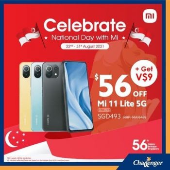 Challenger-National-Day-Promotion-350x350 22-31 Aug 2021: Challenger Mi 11 Lite 5G National Day Promotion