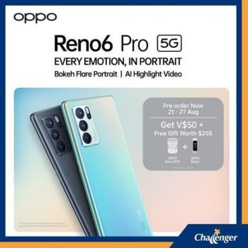 Challenger-OPPO-Reno6-Pro-5G-Promotion-350x350 23 Aug 2021 Onward: Challenger OPPO Reno6 Pro 5G Promotion