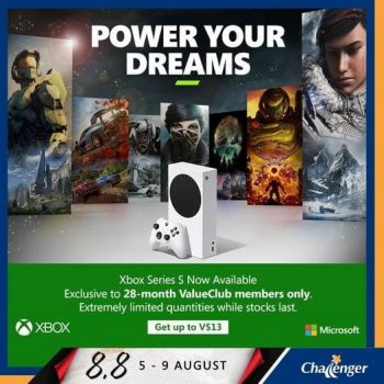 Challenger-Xbox-Series-S-Promotion-350x350 5-9 Aug 2021: Challenger Xbox Series S Promotion