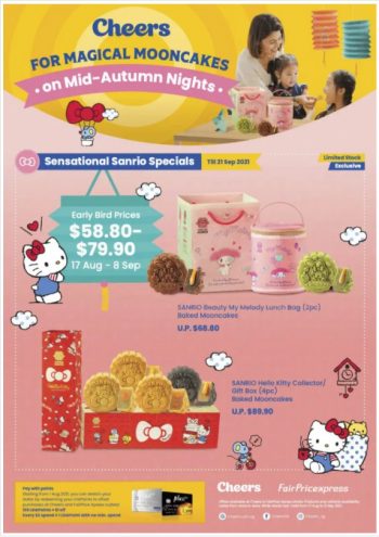 Cheers-FairPrice-Hello-Kitty-My-Melody-Mooncakes-Promo-350x495 12 Aug 2021 Onward: Cheers & FairPrice Hello Kitty & My Melody Mooncakes Promo