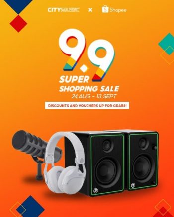 City-Music-9.9-Super-Shopping-Sale-350x438 24 Aug-13 Sep 2021: City Music 9.9 Super Shopping Sale on Shopee