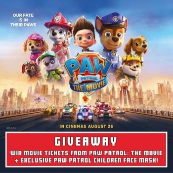 City-Square-Mall-The-Movie-1-Pair-Of-Exclusive-Paw-Patrol-Giveaways-350x350 19-22 Aug 2021: City Square Mall The Movie + 1 Pair Of Exclusive Paw Patrol Giveaways