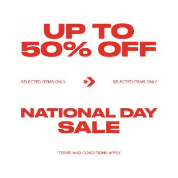 Converse-National-Day-Sale-350x350 Now till 5 Sep 2021: Converse National Day Sale