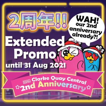 Don-Don-Donki-2nd-Anniversary-Promo-Extended-1-350x350 Now till 31 Aug 2021: Don Don Donki Clarke Quay Central 2nd Anniversary Promo EXTENDED