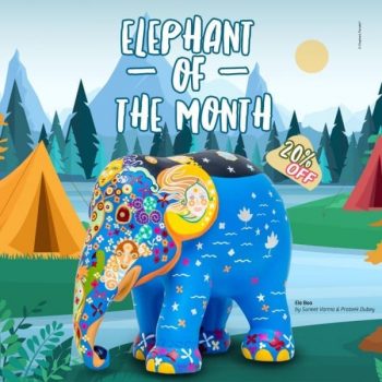 Elephant-Parade-Elephant-of-the-Month-Promotion-350x350 3 Aug 2021 Onward: Elephant Parade Elephant of the Month Promotion
