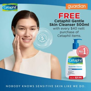 Guardian-Cetaphil-FREE-Gentle-Skin-Cleanser-Promotion-350x350 19 Aug-1 Sep 2021: Guardian Cetaphil FREE Gentle Skin Cleanser Promotion