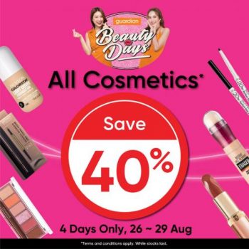 Guardian-Cosmetics-Sale-350x350 26-29 Aug 2021: Guardian Cosmetics Sale
