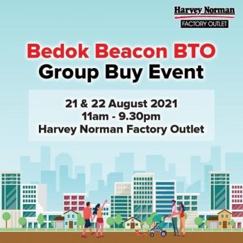 Harvey-Norman-Bedok-Beacon-BTO-Promotion-350x350 21-22 Aug 2021: Harvey Norman Bedok Beacon BTO Group Buy Event