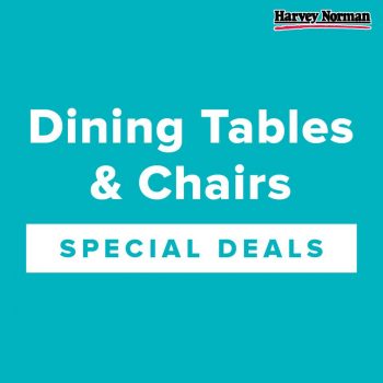 Harvey-Norman-Dining-Tables-Chairs-Special-Deals-350x350 27 Aug 2021 Onward: Harvey Norman Dining Tables & Chairs Special Deals