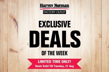Harvey-Norman-Exclusive-Deals-350x233 30-31 Aug 2021: Harvey Norman Exclusive Deals at ESR BizPark